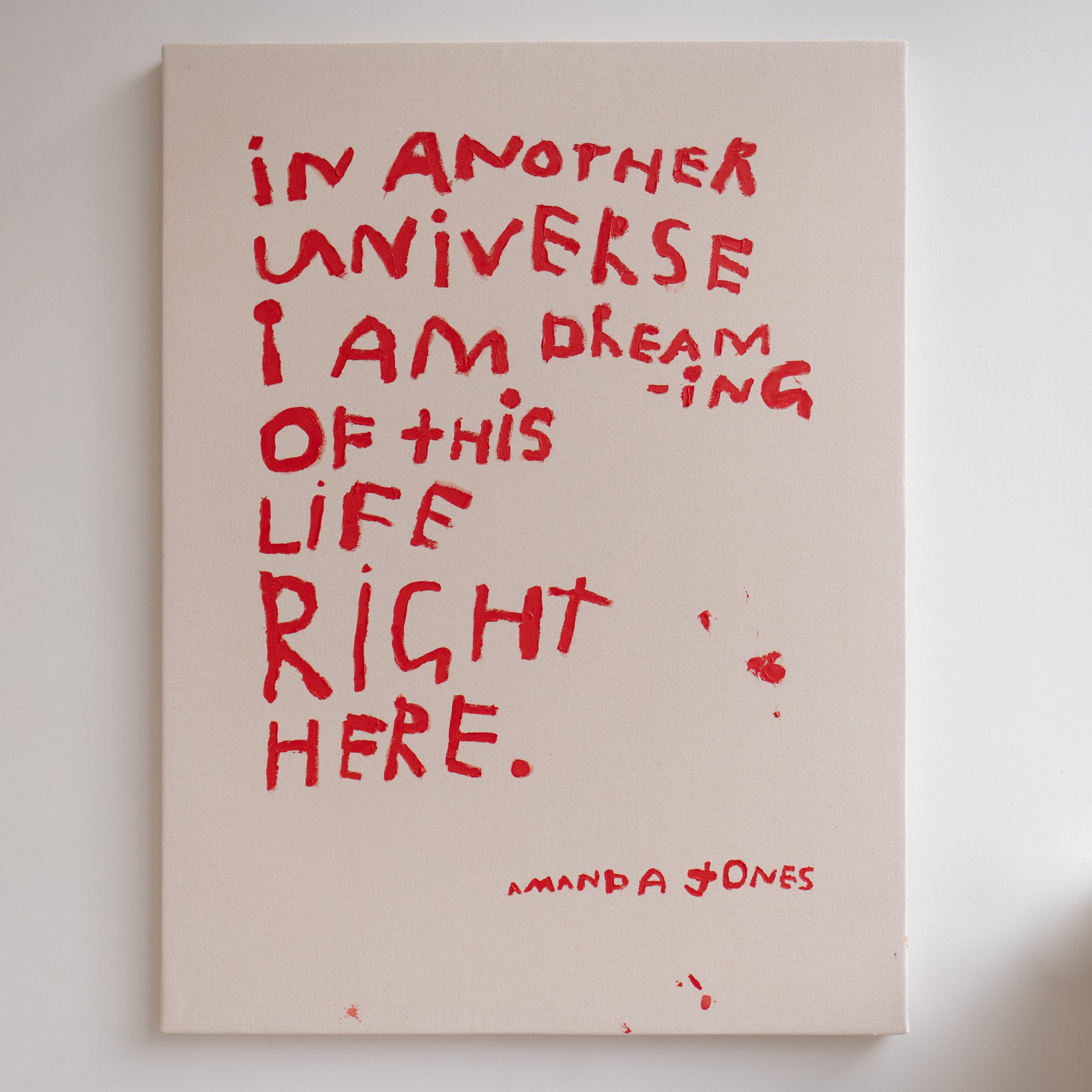 'In another universe'