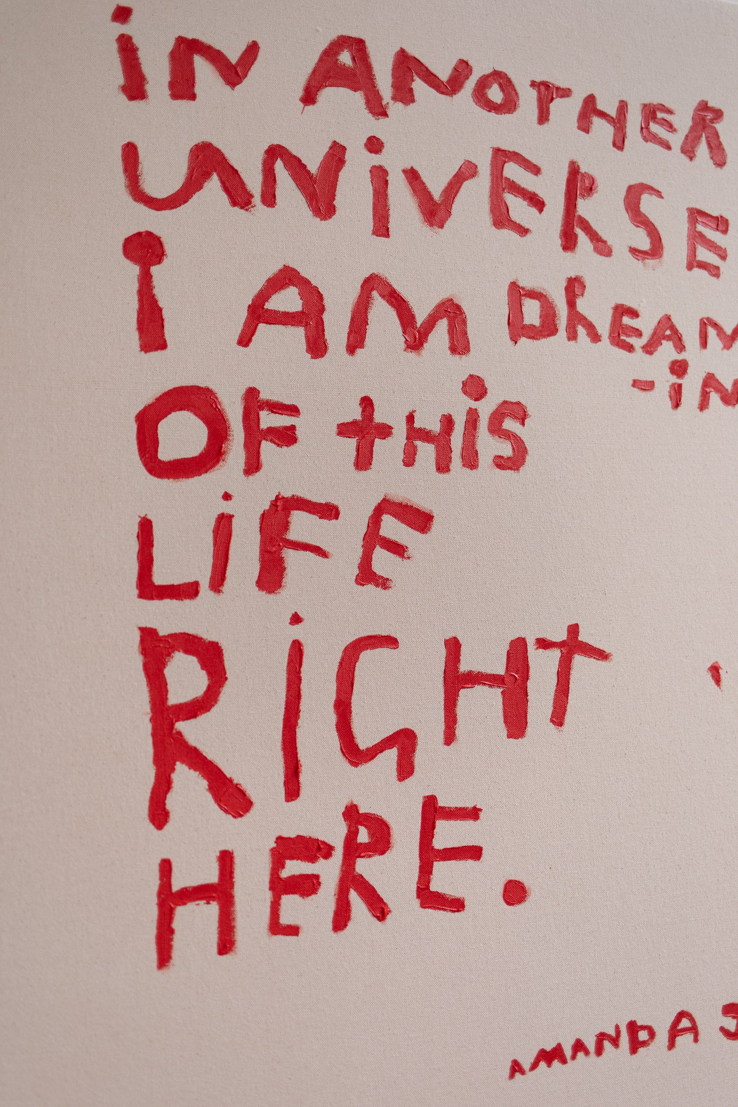 'In another universe'