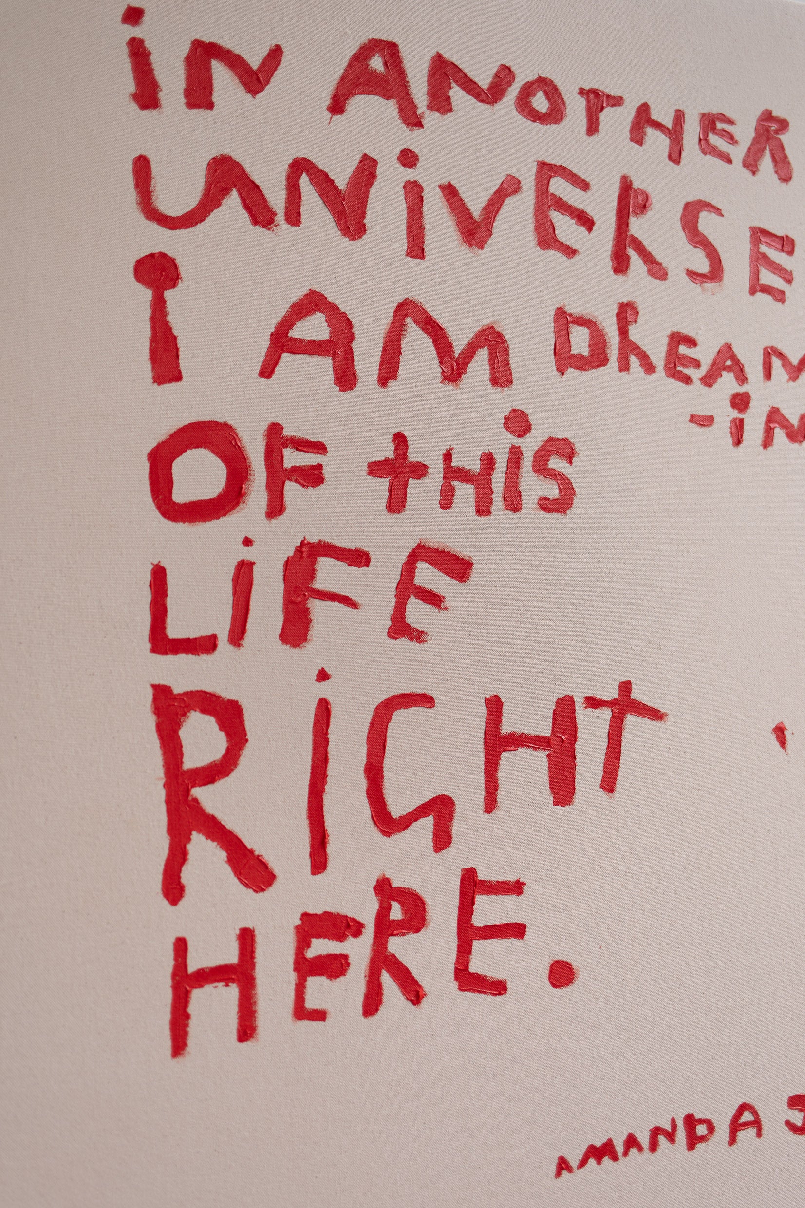 'In another universe'