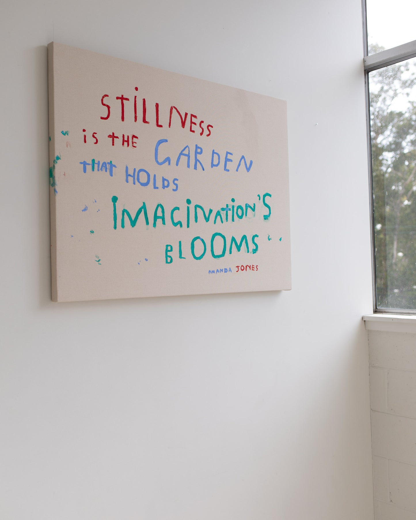 'Stillness is the garden'