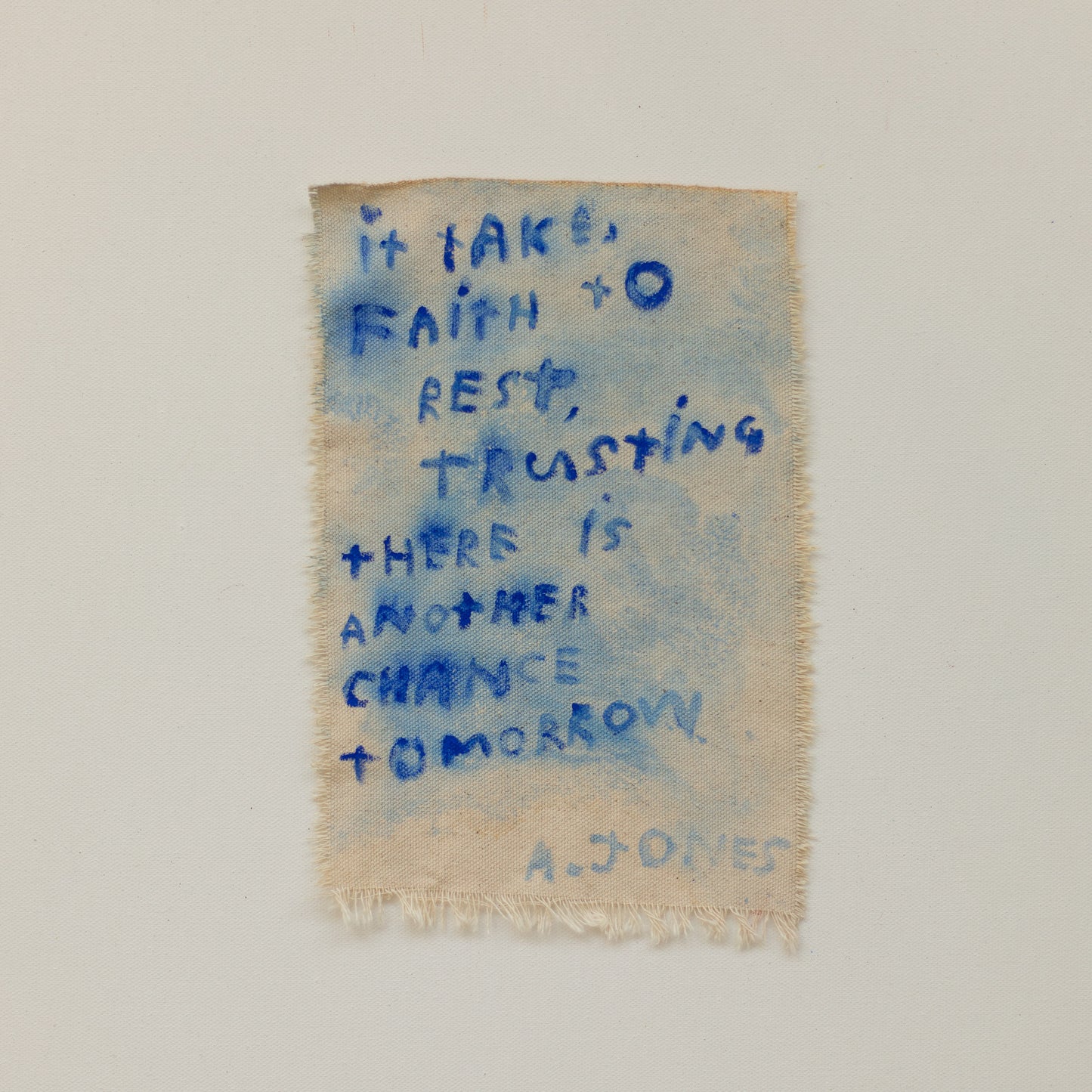 'it takes faith to rest'