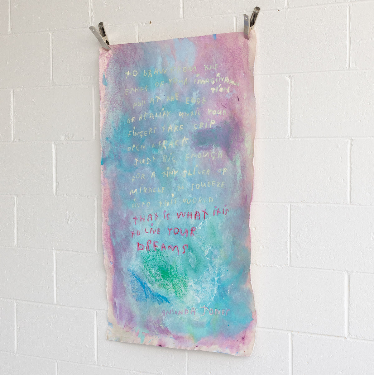‘Draw from the ether of your imagination’
