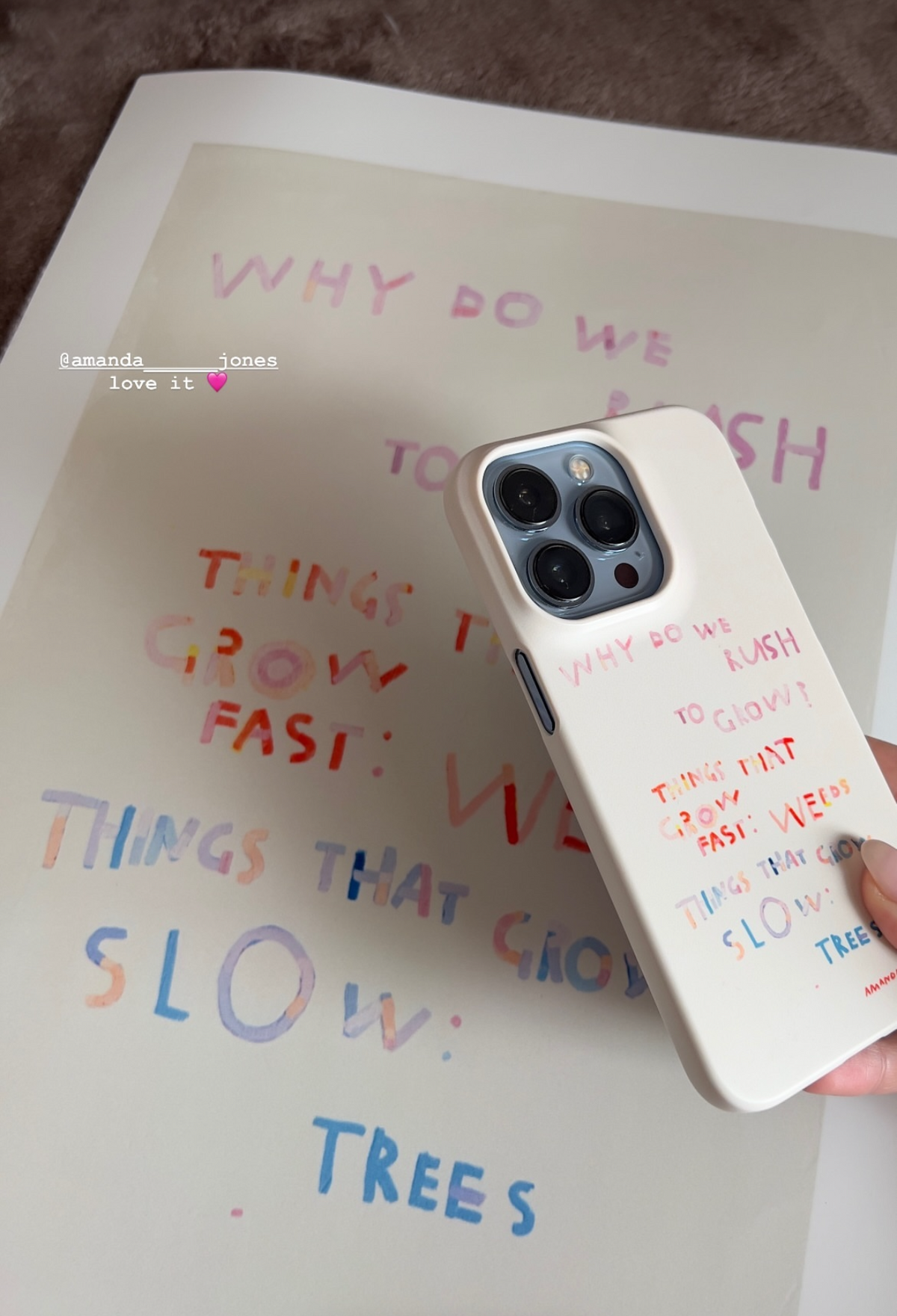 'Why do we rush'
