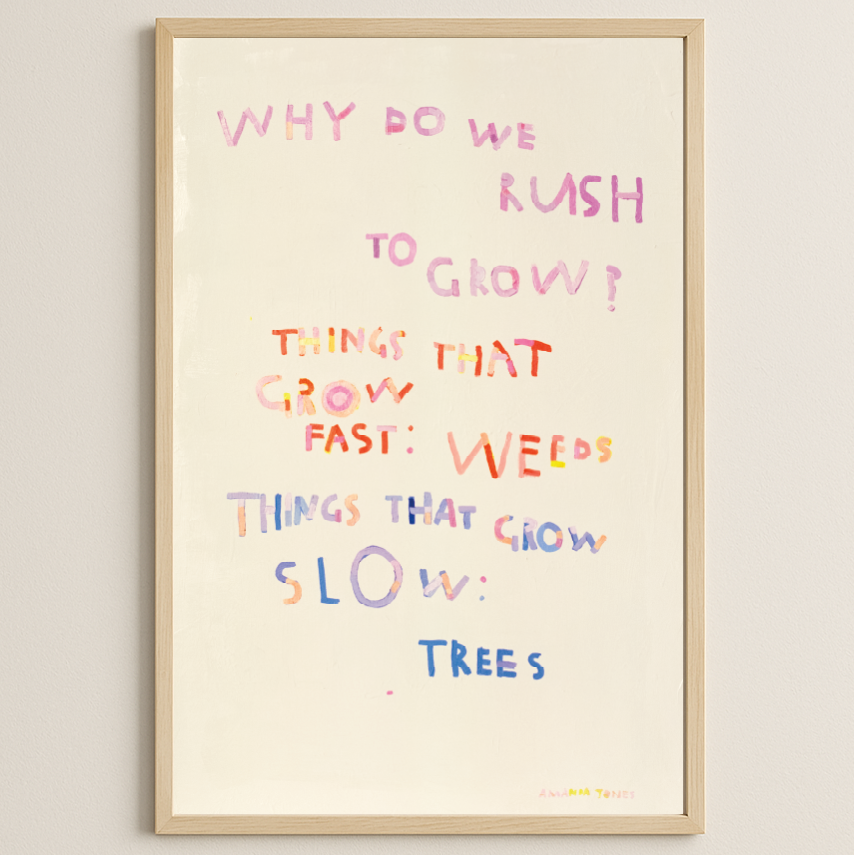 ‘Why Do We Rush’