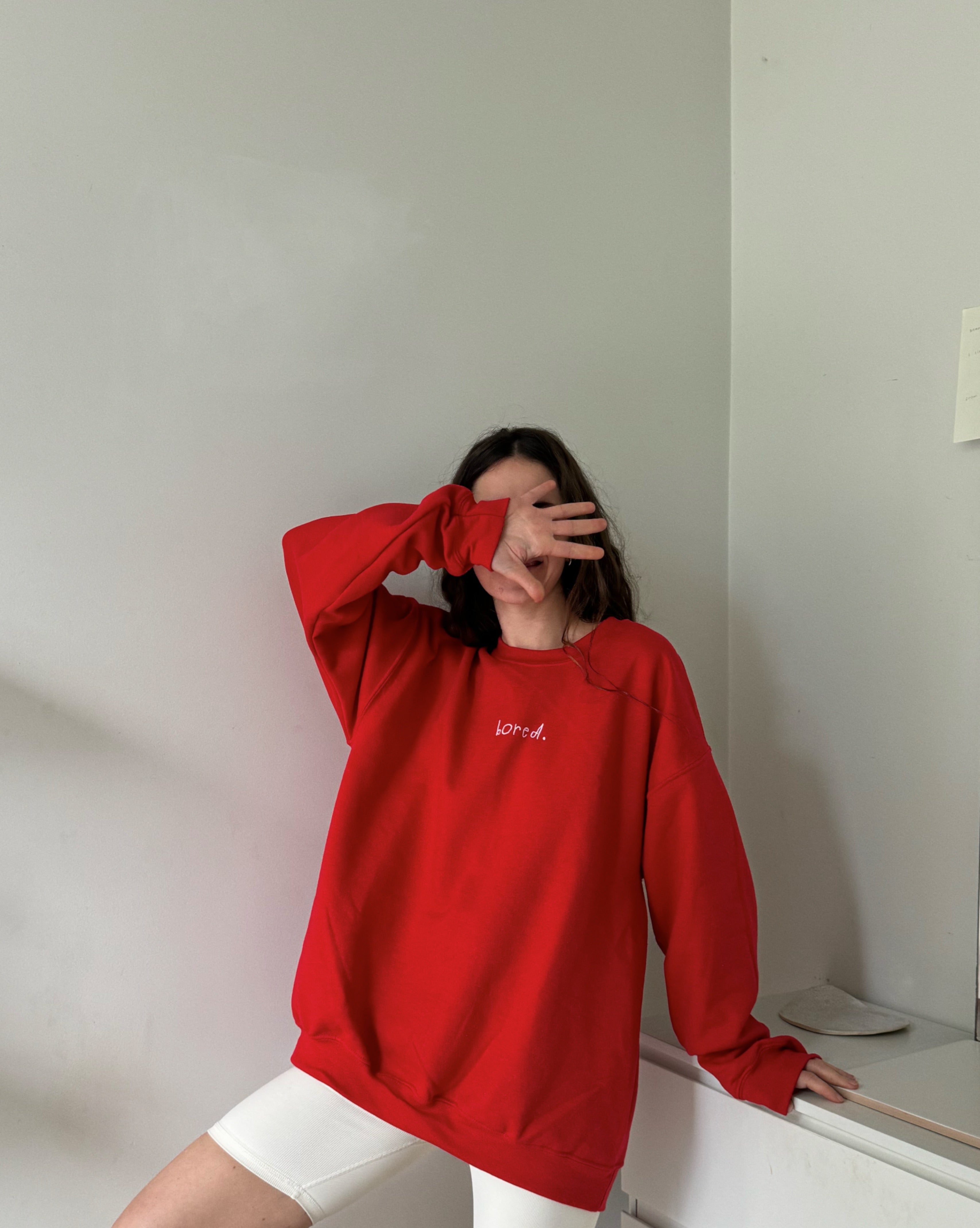 'Bored' sweatshirt