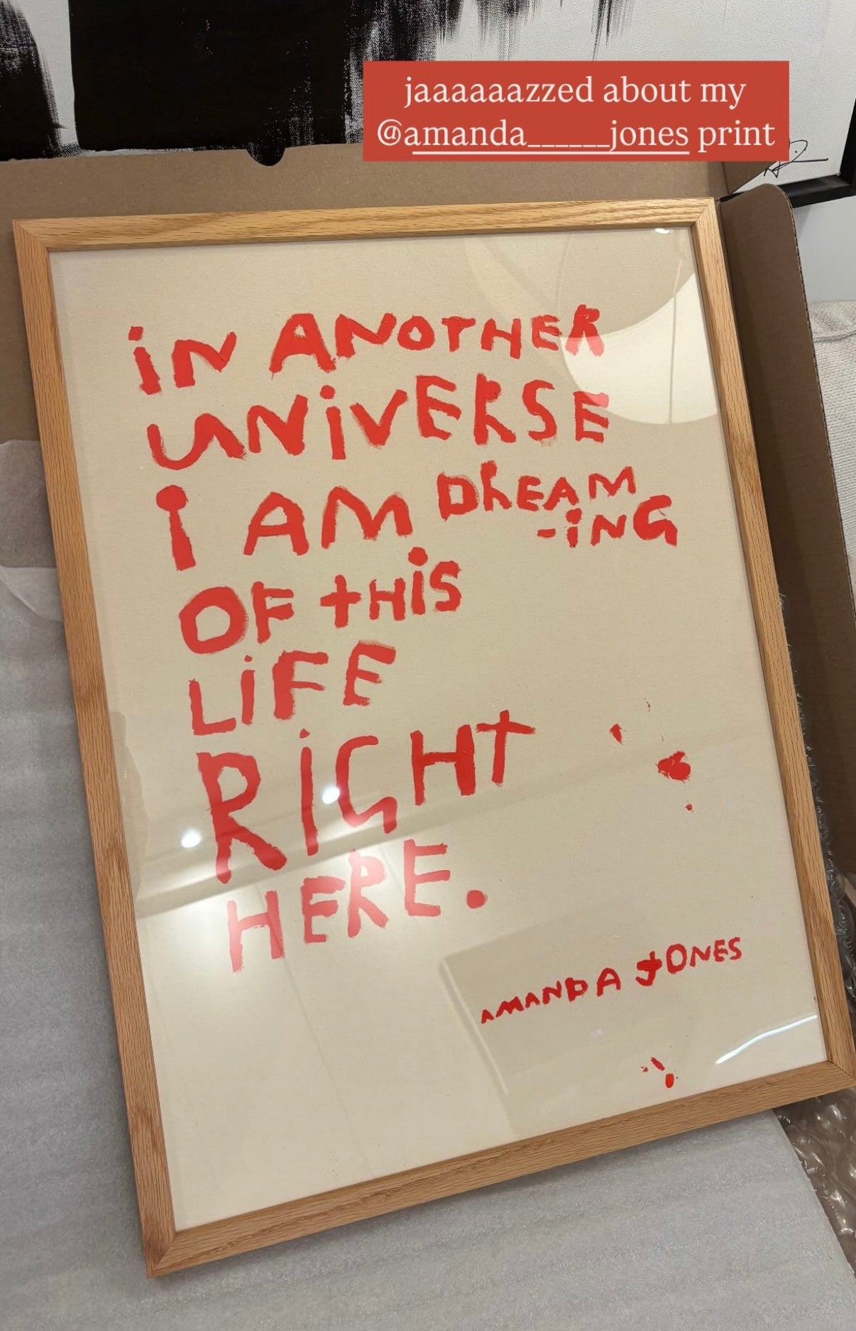 'Universe' - framed