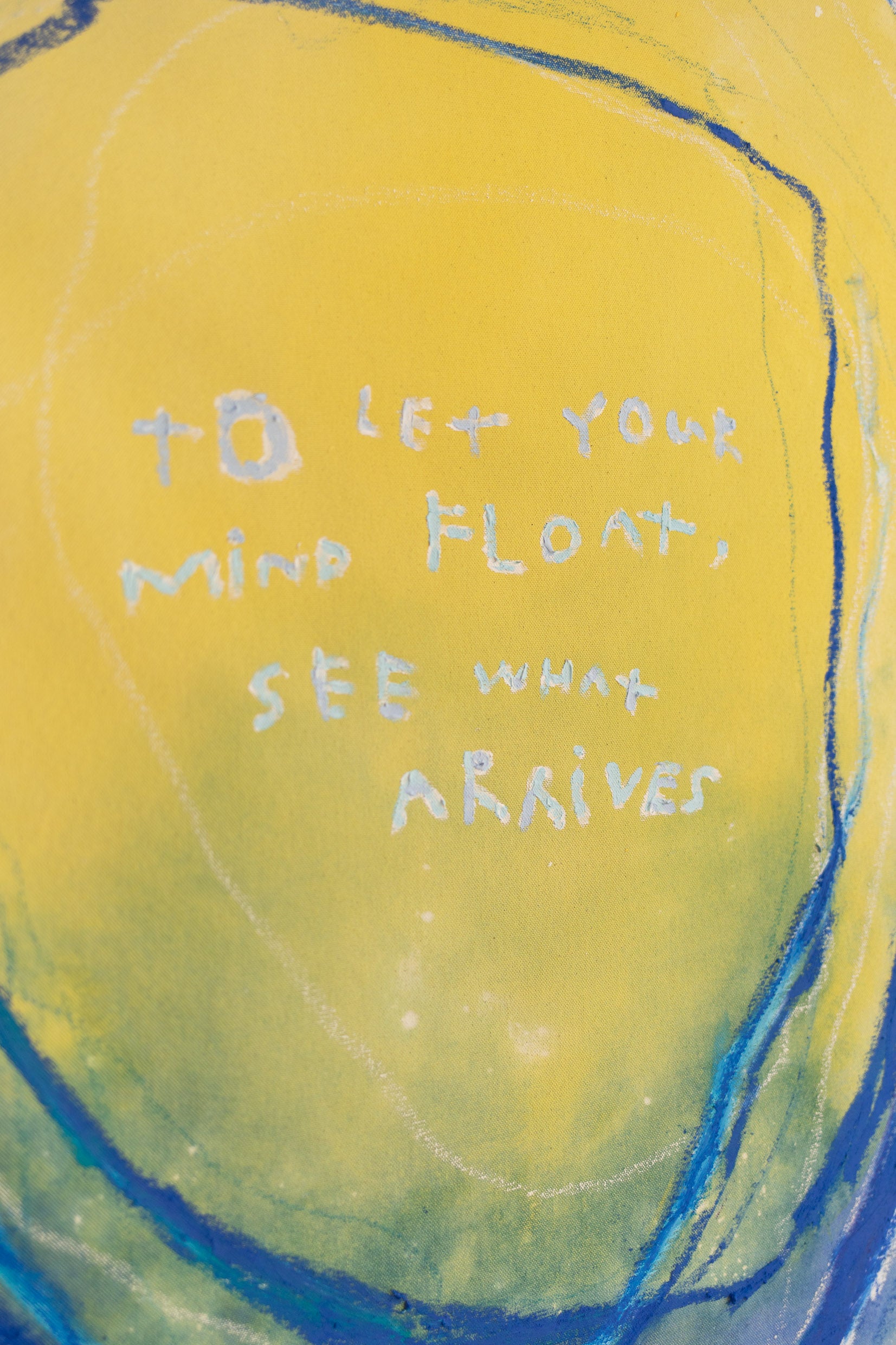 'To let your mind float'