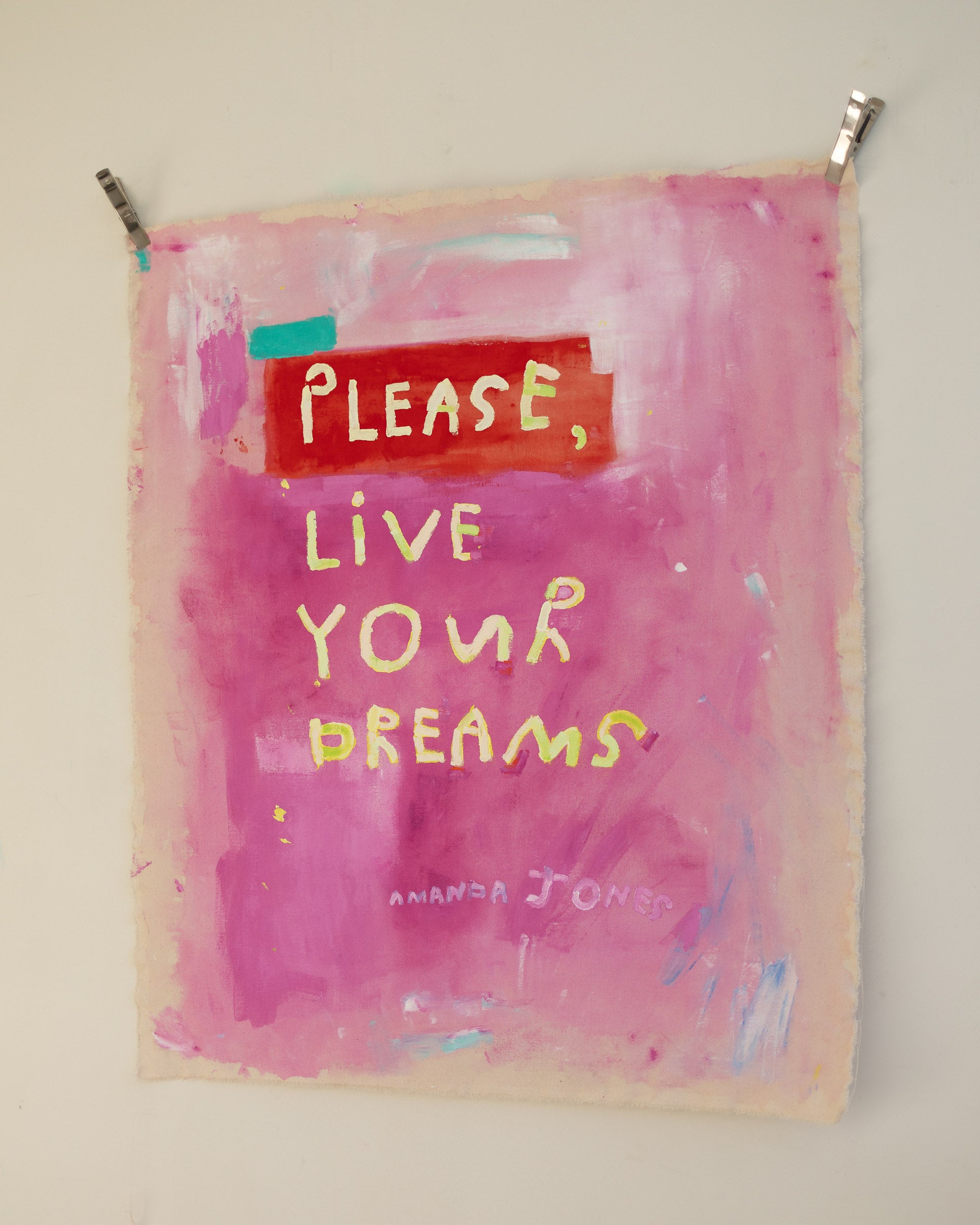'Please, live your dreams'