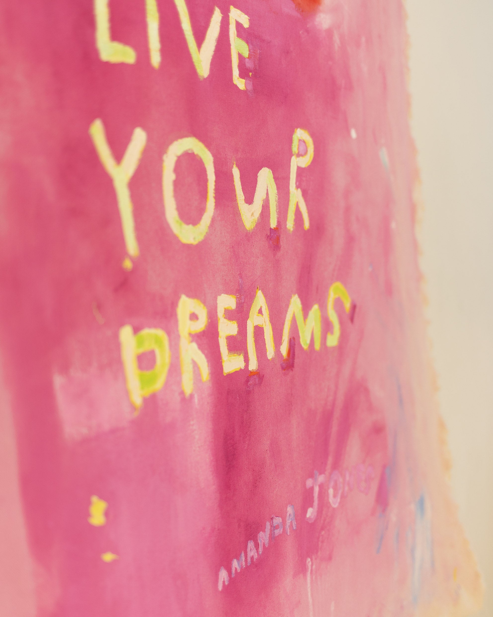 'Please, live your dreams'