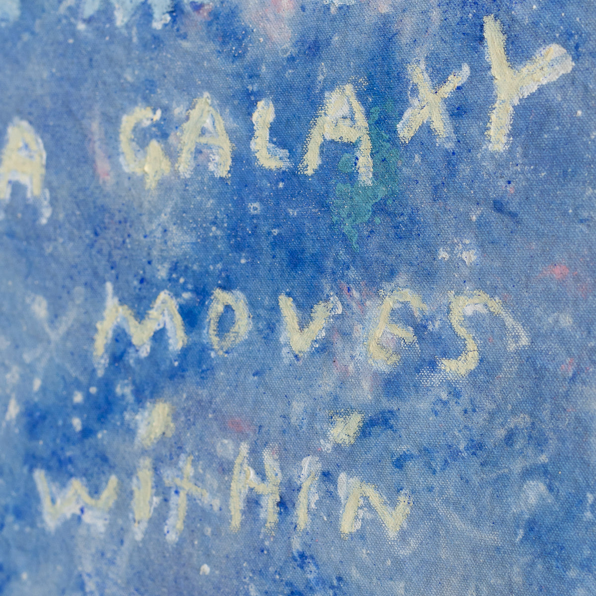 ‘A galaxy moves within me’