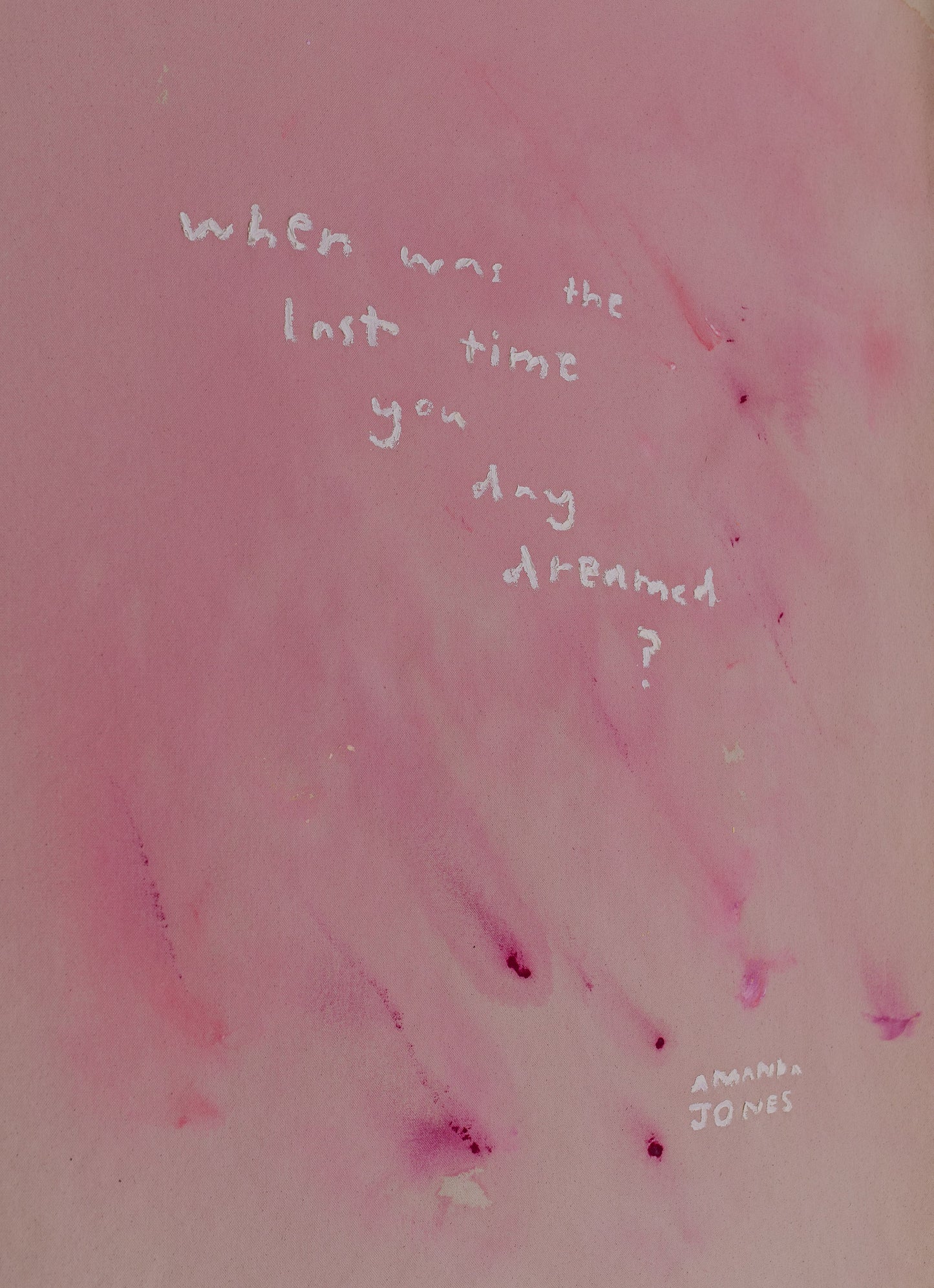 'When was the last time you daydreamed?'