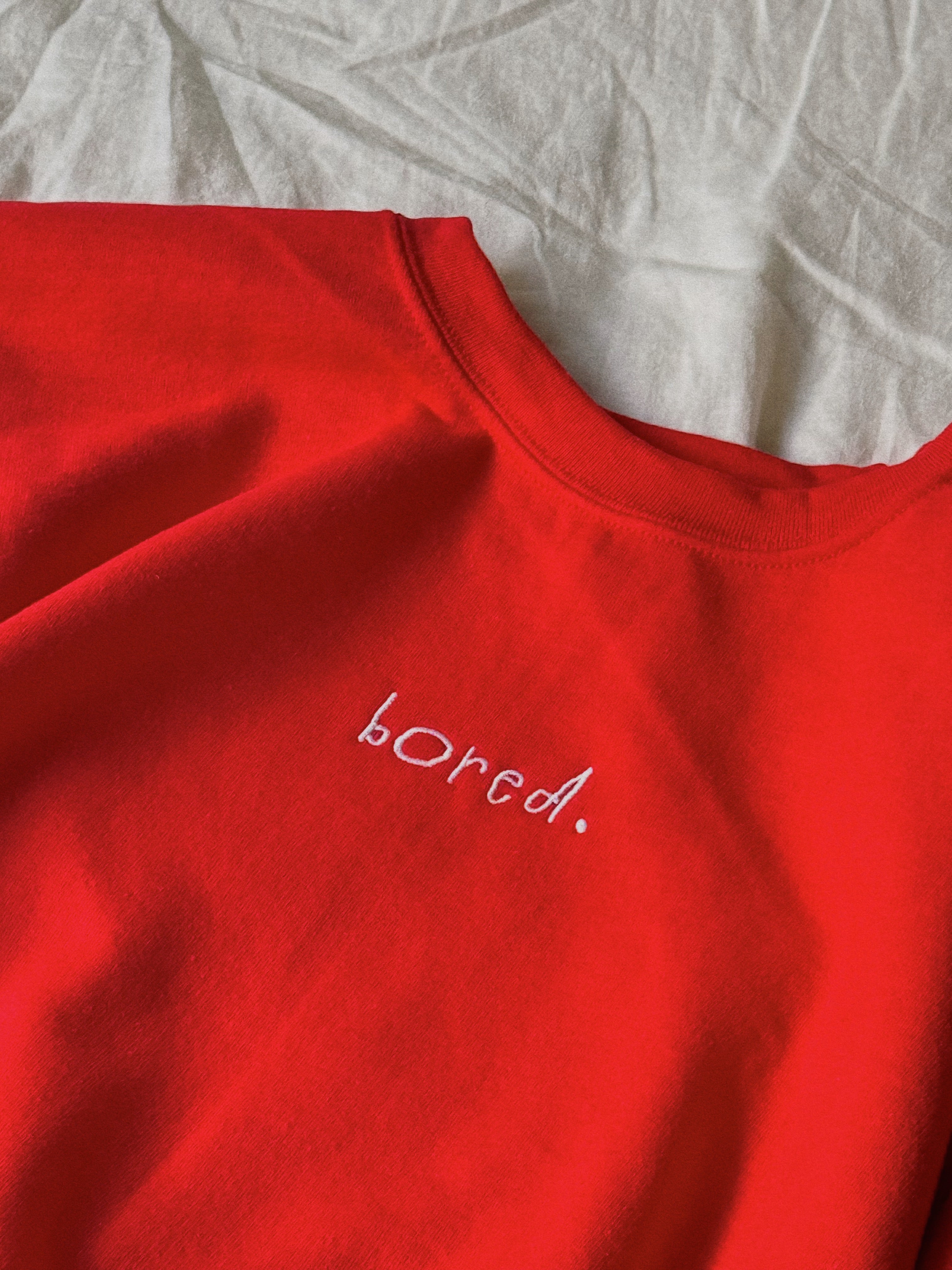 'Bored' sweatshirt