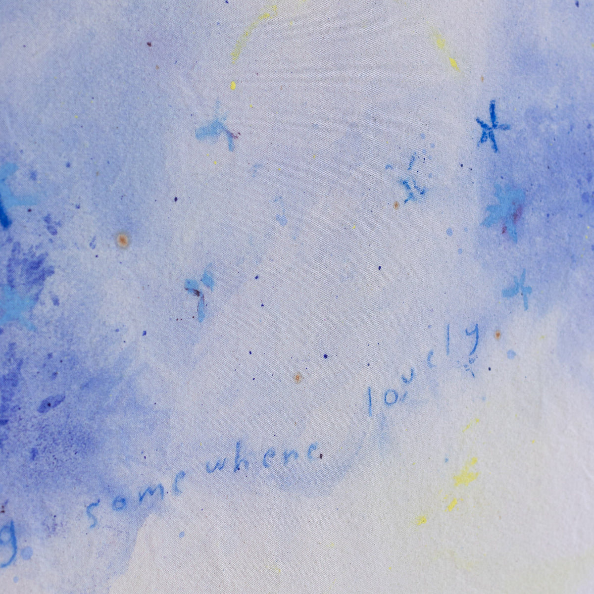 ‘Falling somewhere lovely’