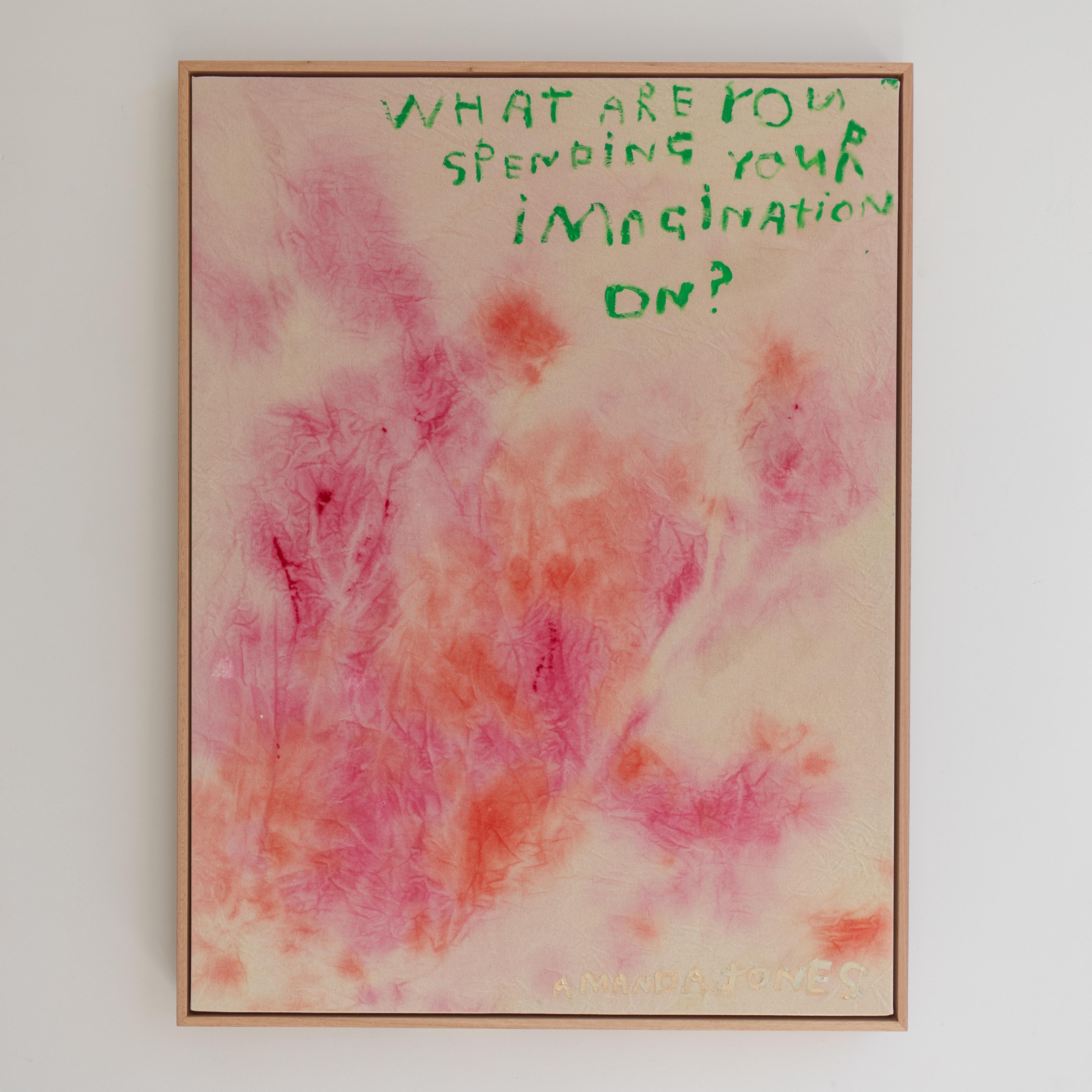 'What are you spending your imagination on?'