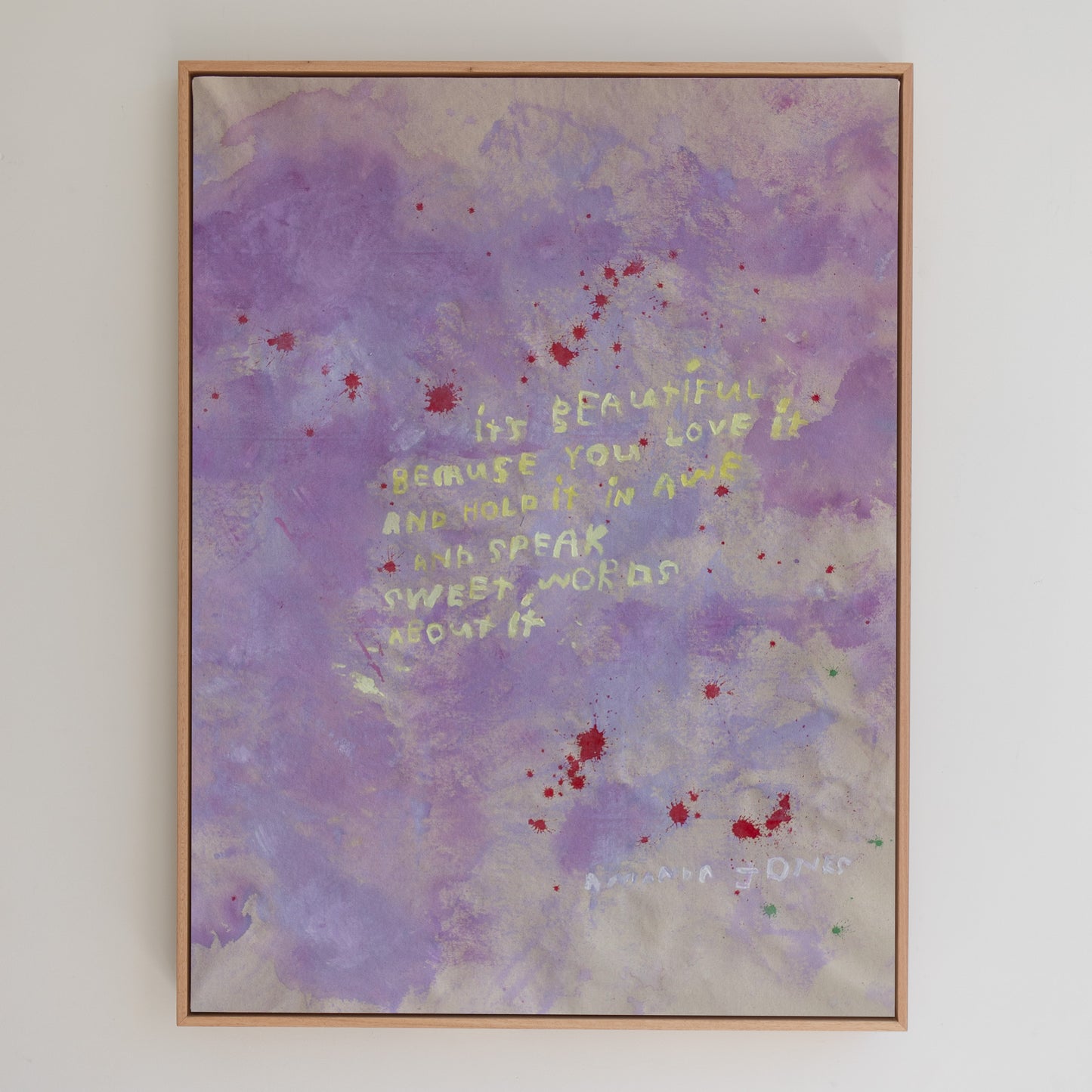 'It's beautiful because'