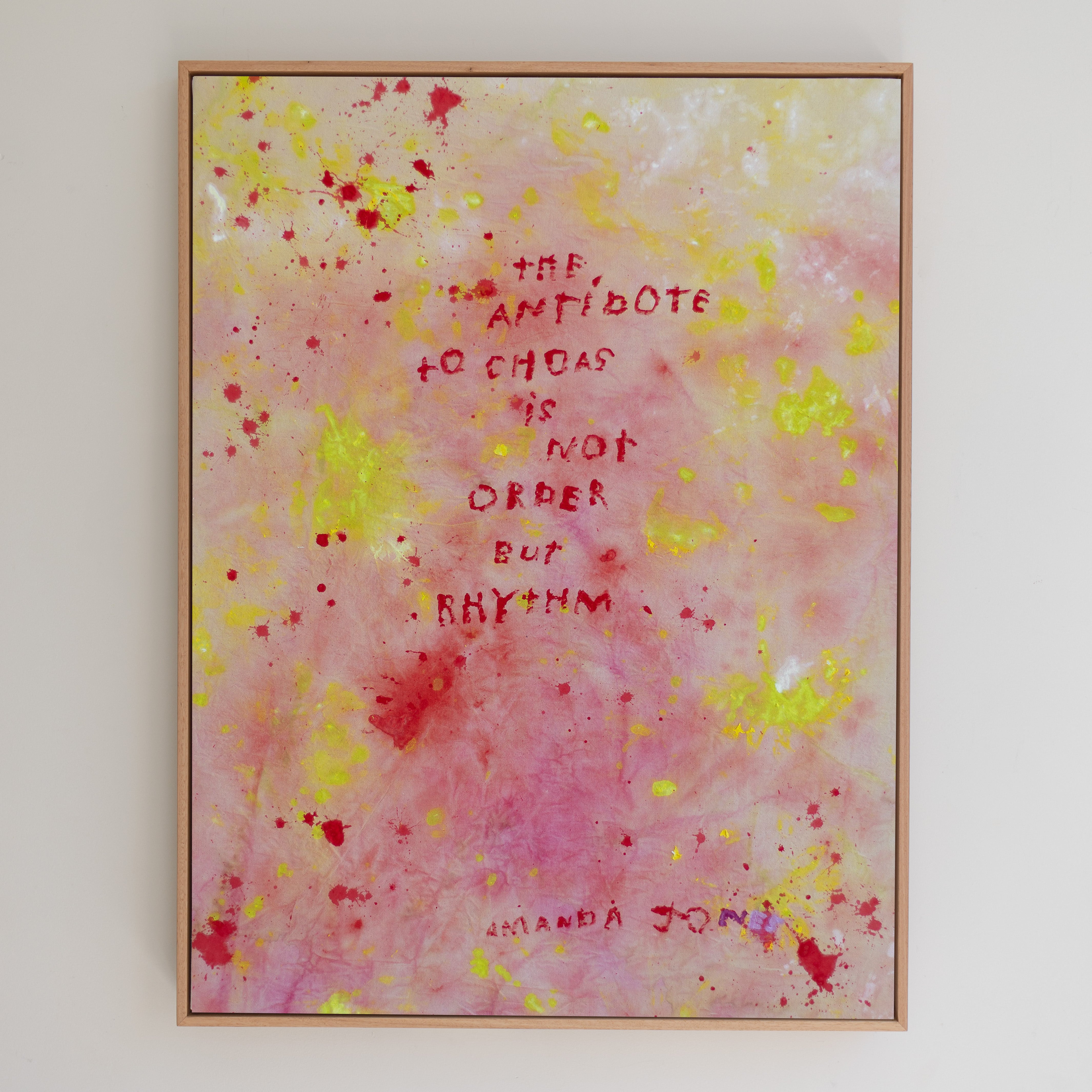 'The antidote to chaos'