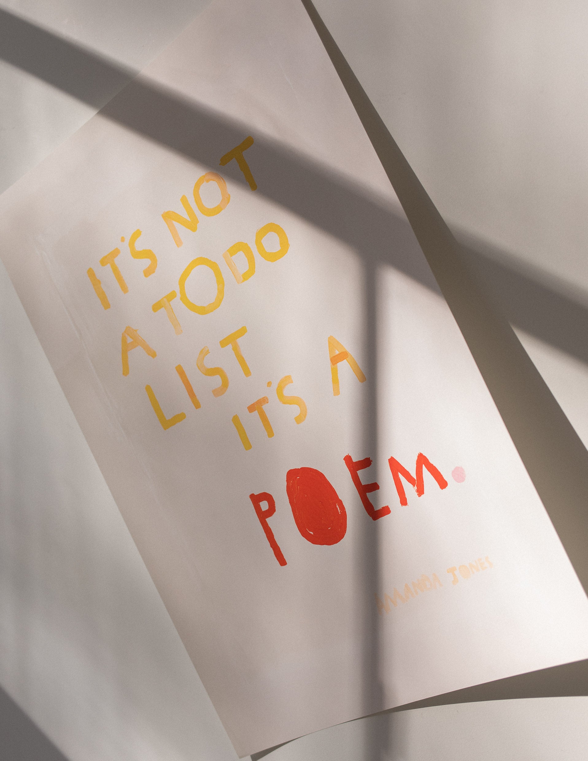 'It's a Poem'