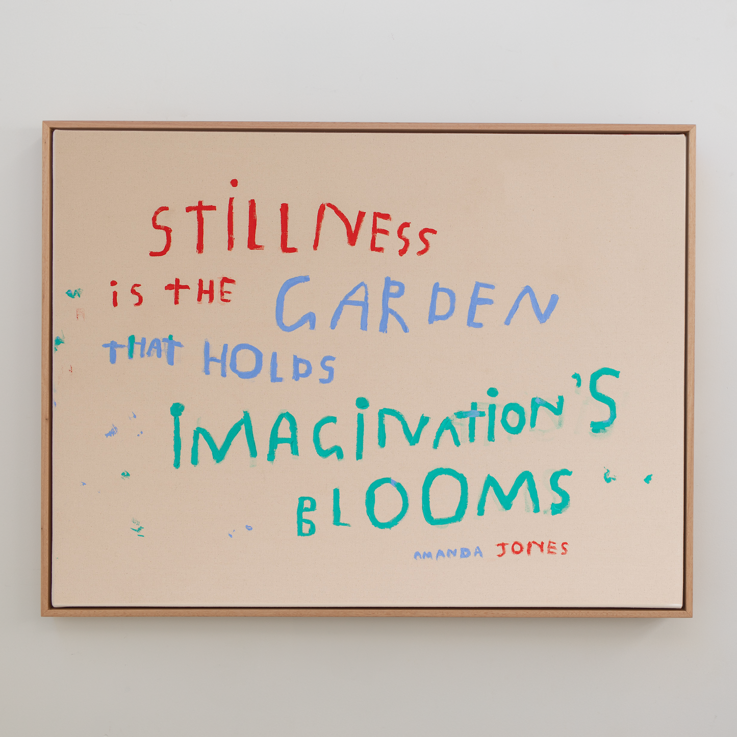 'Stillness is the garden'