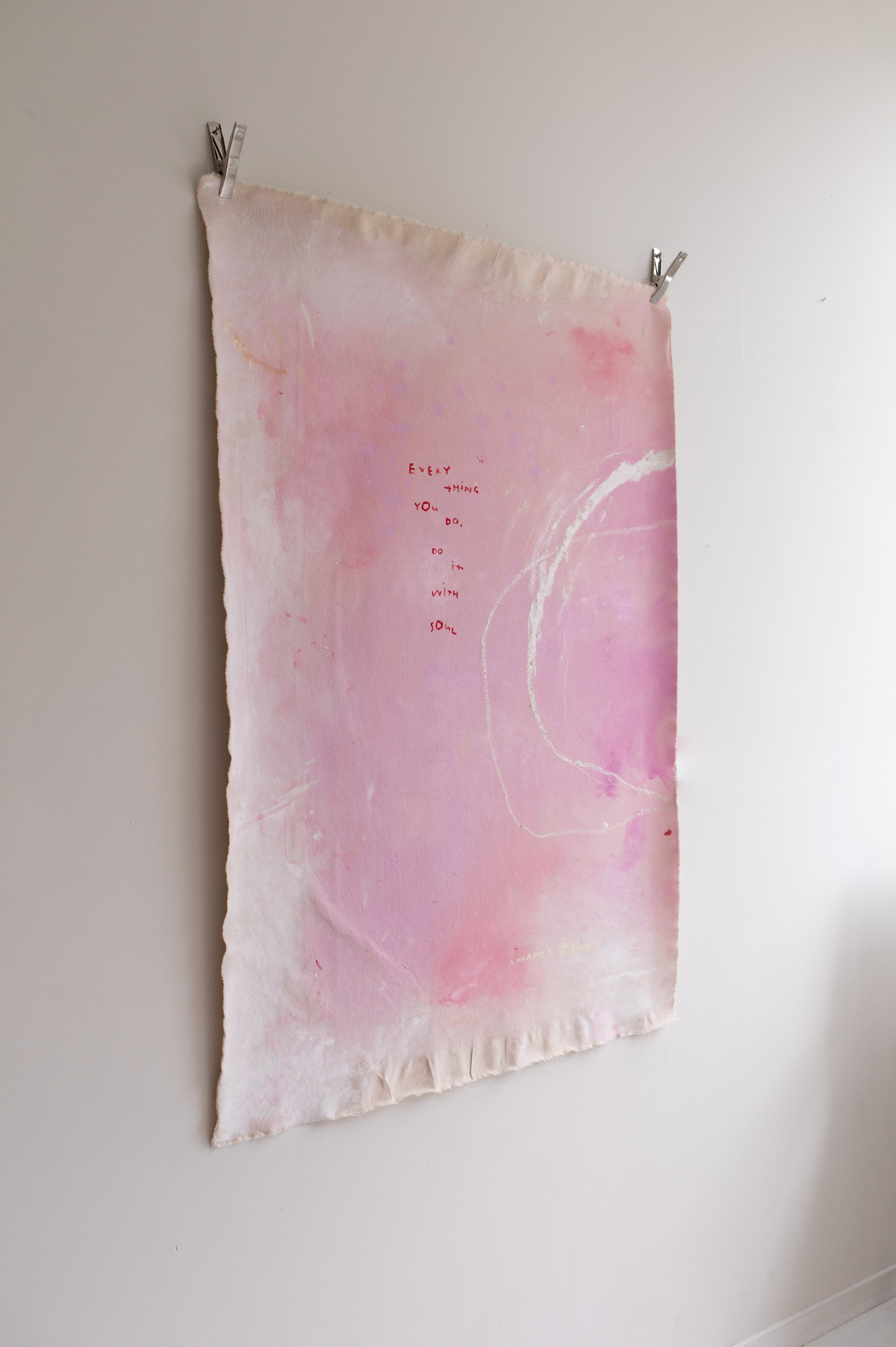 'Everything you do, do it with soul'