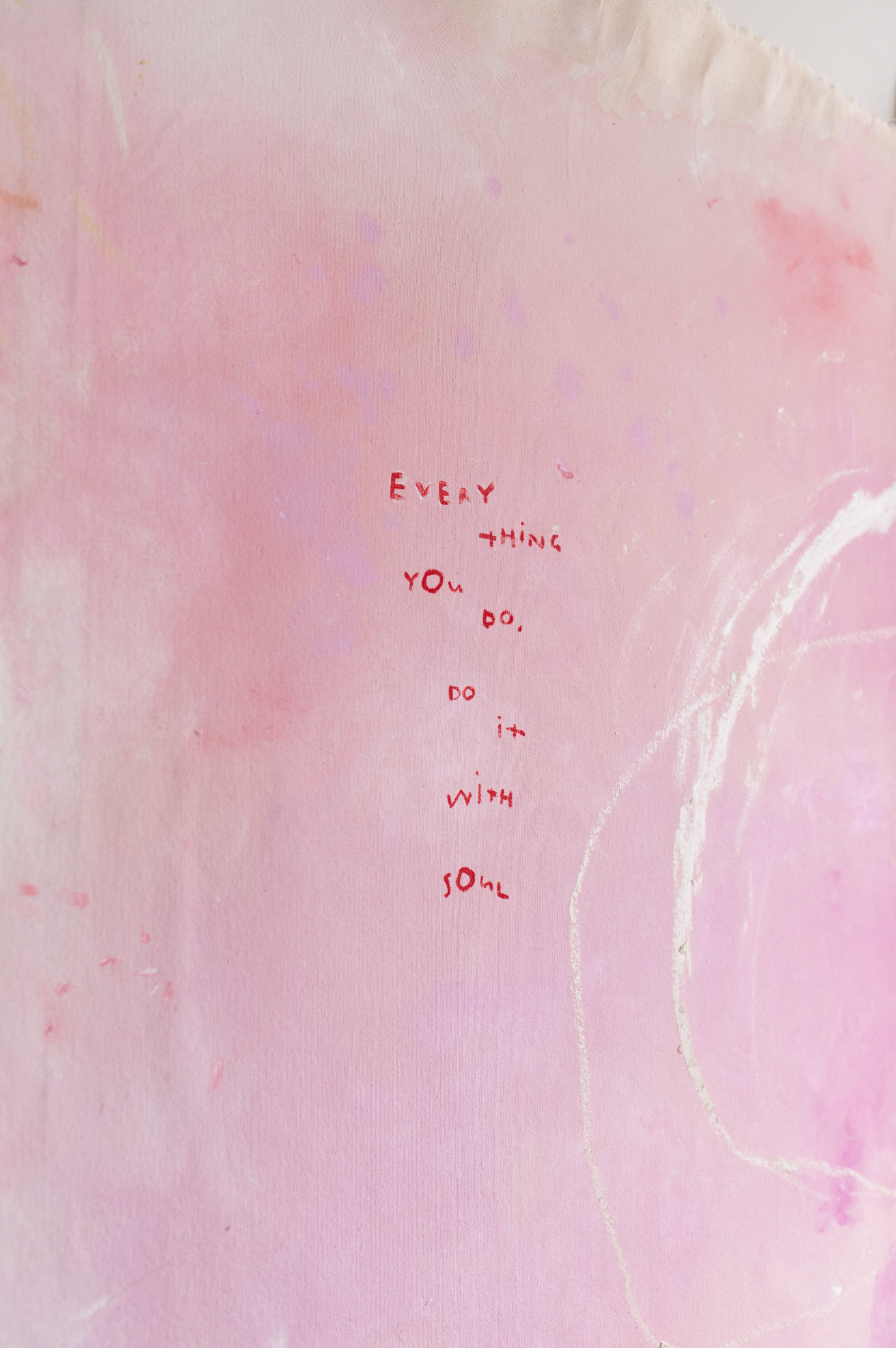 'Everything you do, do it with soul'