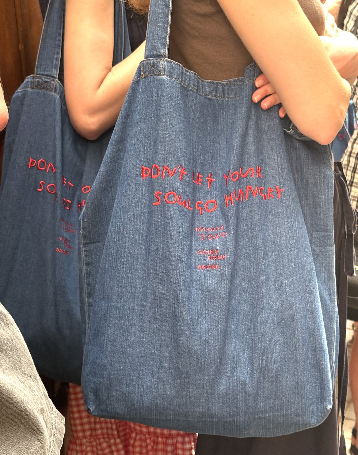 Adventure tote - Going Home Broke x Amanda Jones
