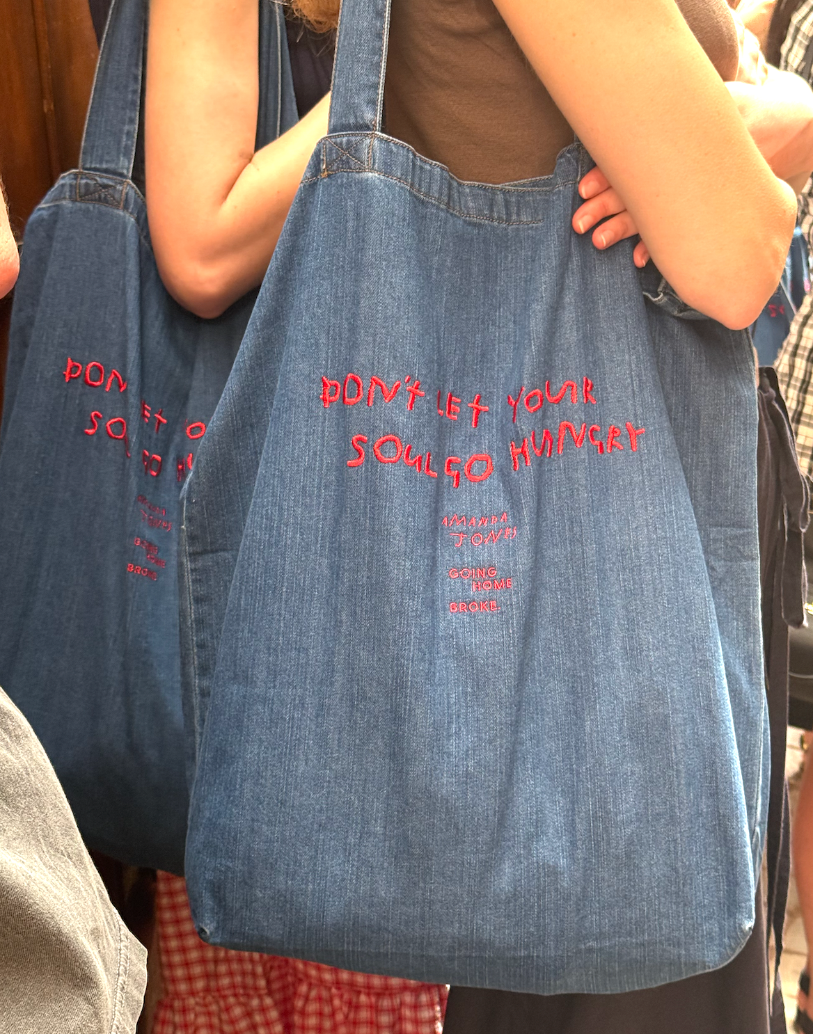 Adventure tote - Going Home Broke x Amanda Jones