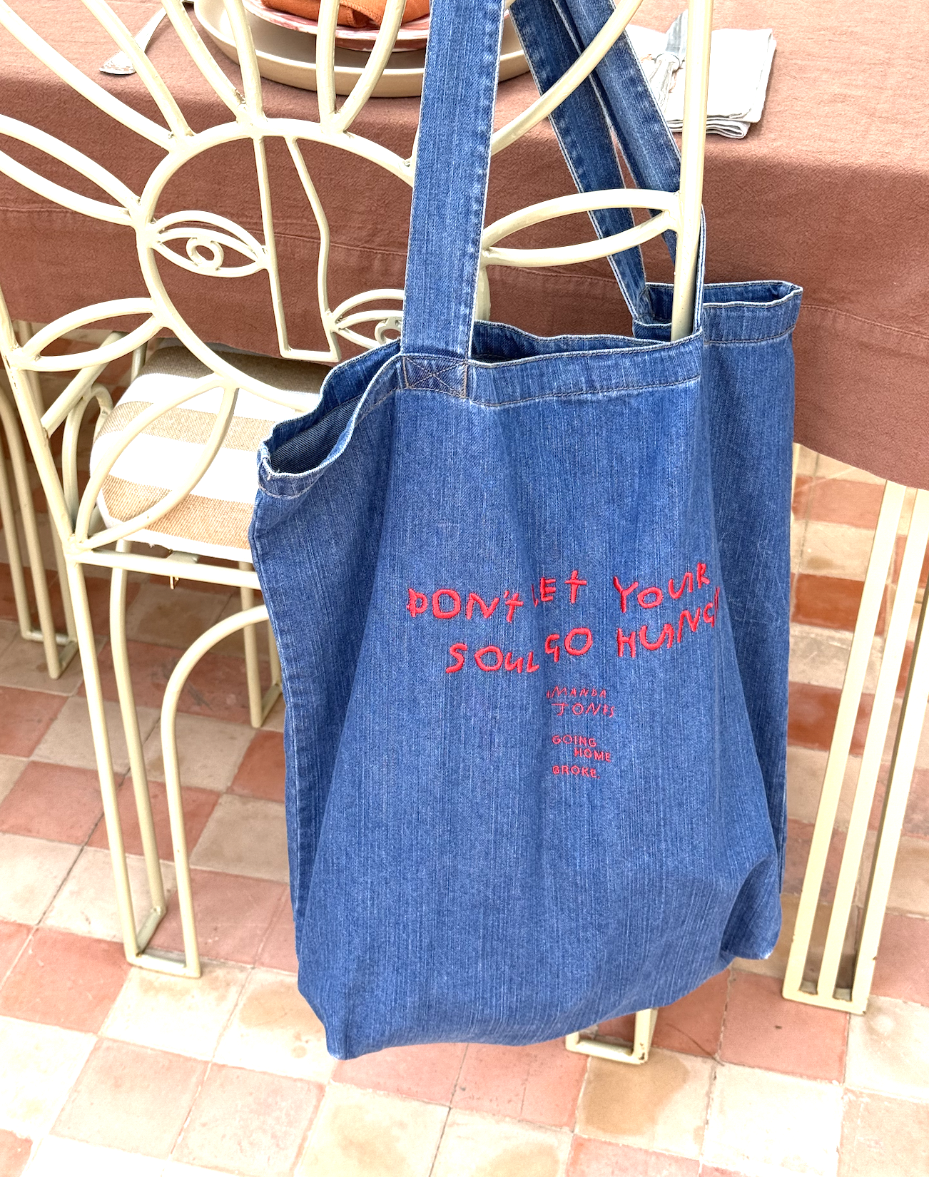 Adventure tote - Going Home Broke x Amanda Jones