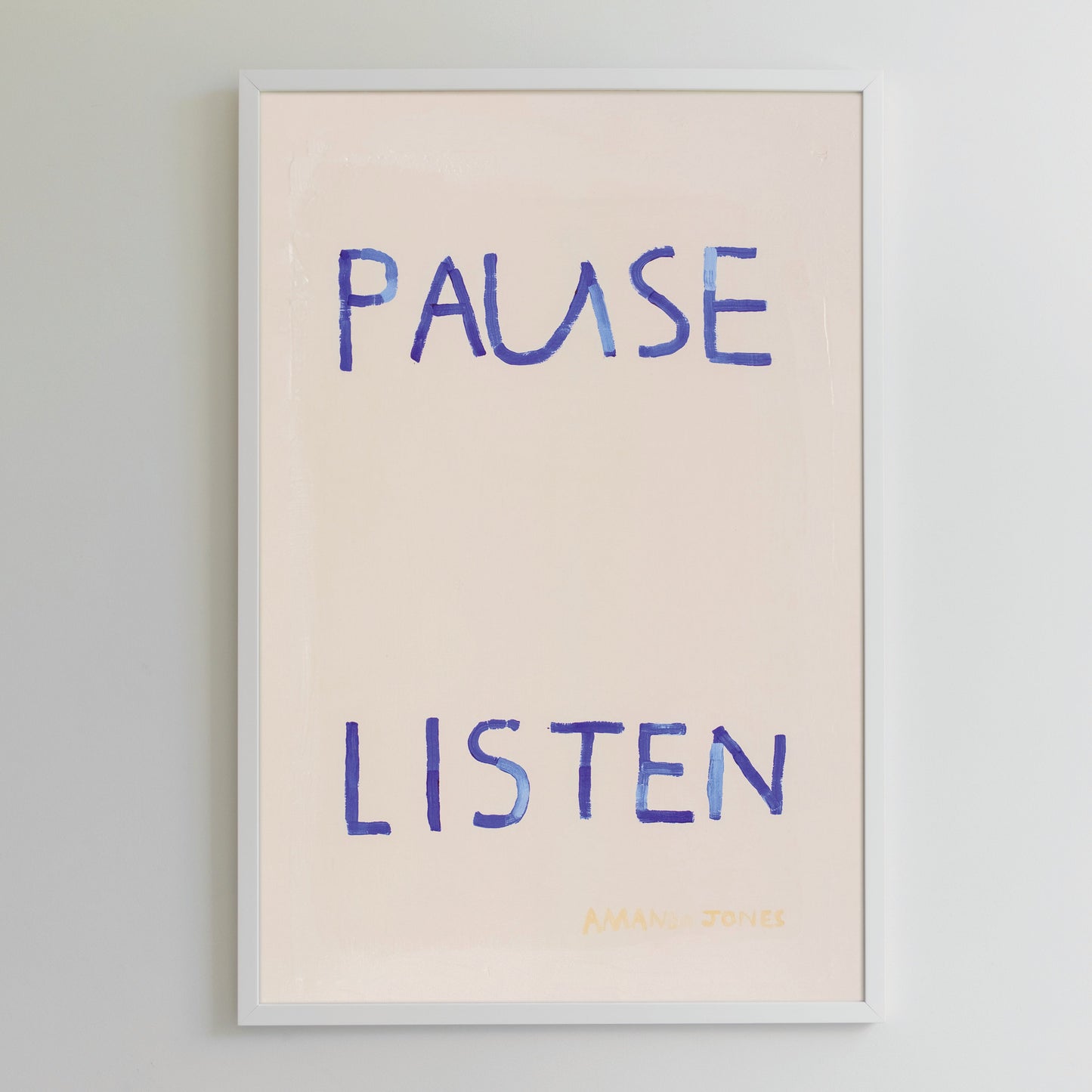 'Pause, Listen'