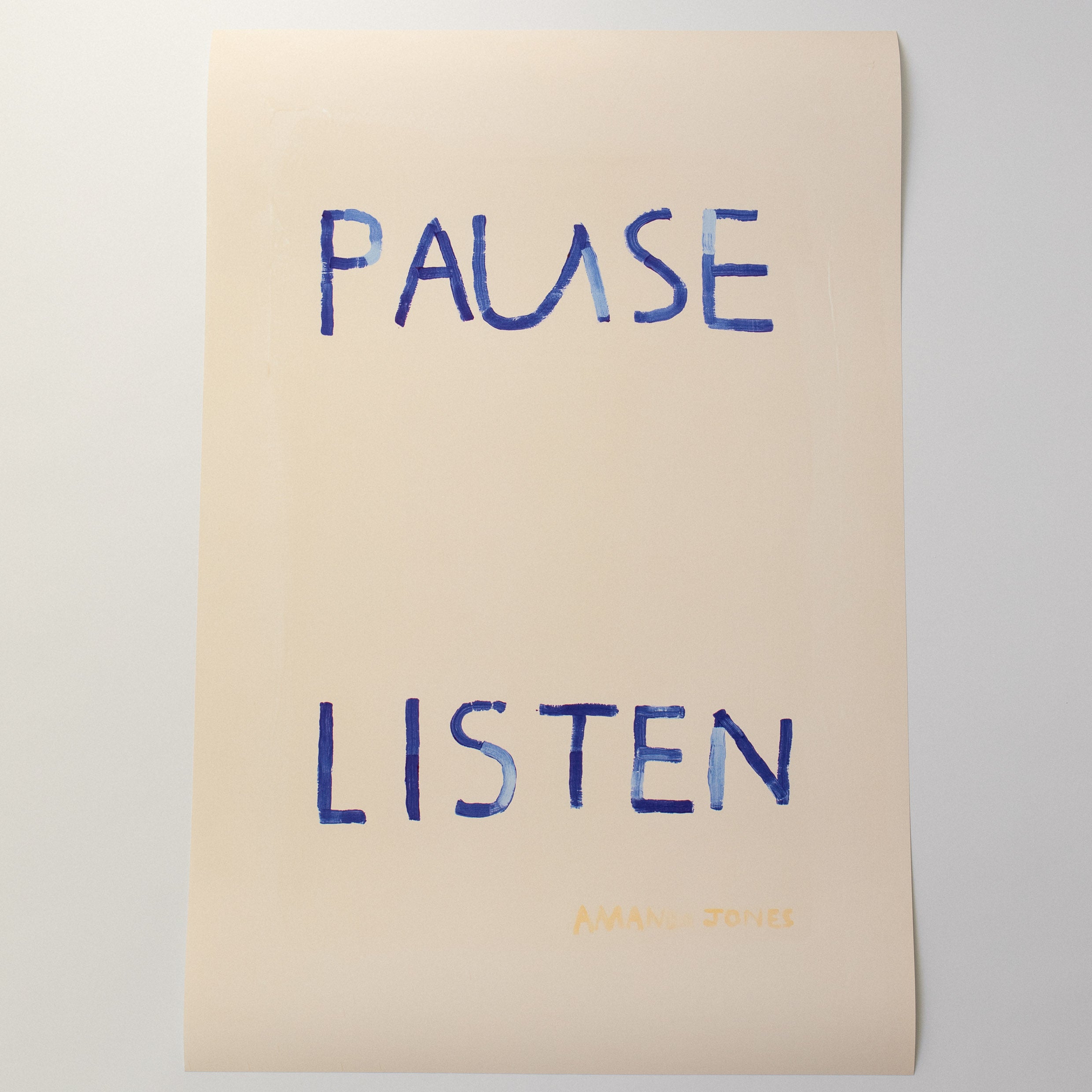 'Pause - Listen'