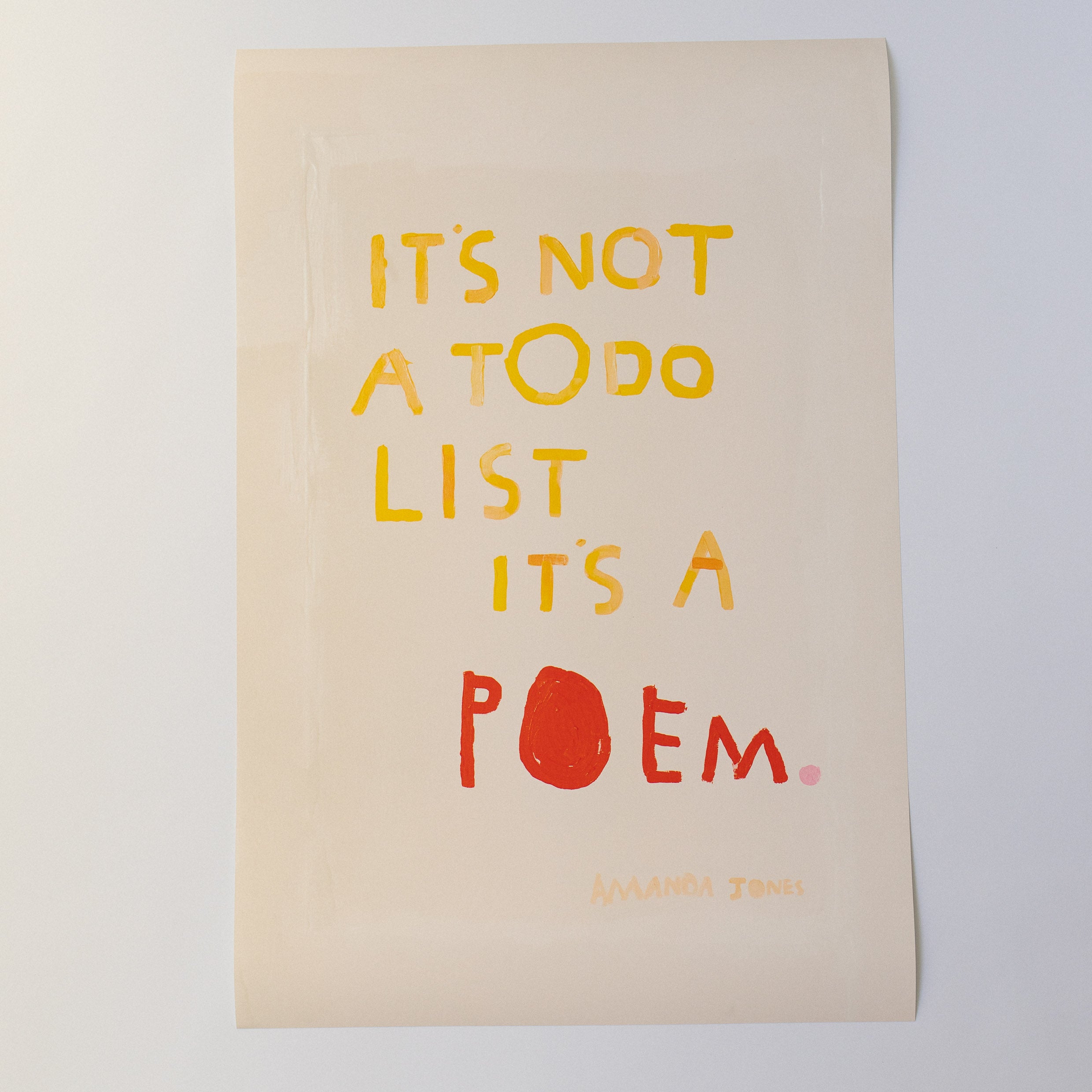 'It's a Poem'