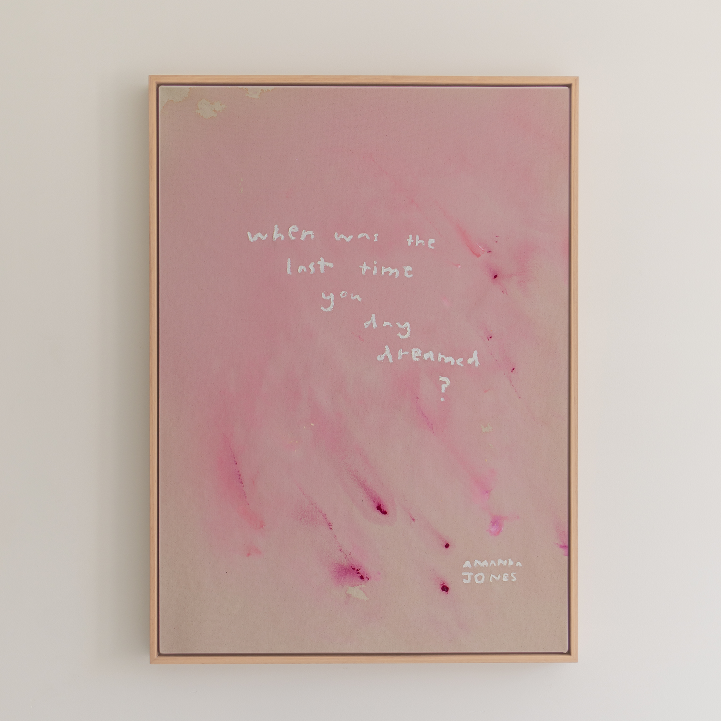 'When was the last time you daydreamed?'